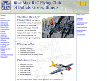 Tablet Screenshot of bluemaxrc.com